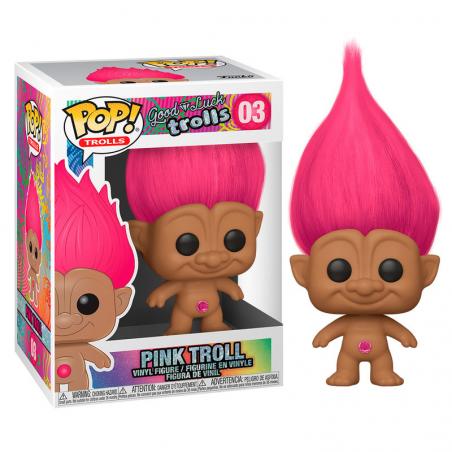 Figura POP Trolls Pink Troll - Imagen 1