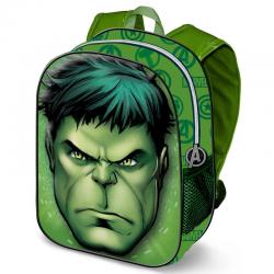 Mochila 3D Hulk Marvel 31cm - Imagen 1
