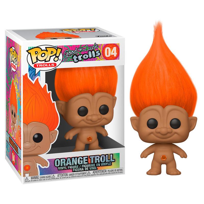 Figura POP Trolls Orange Troll - Imagen 1