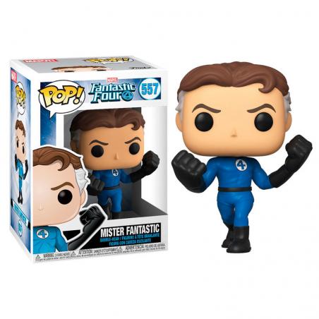 Figura POP Marvel Los 4 Fantasticos Mister Fantastic - Imagen 1