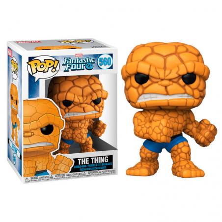 Figura POP Marvel Los 4 Fantasticos The Thing - Imagen 1