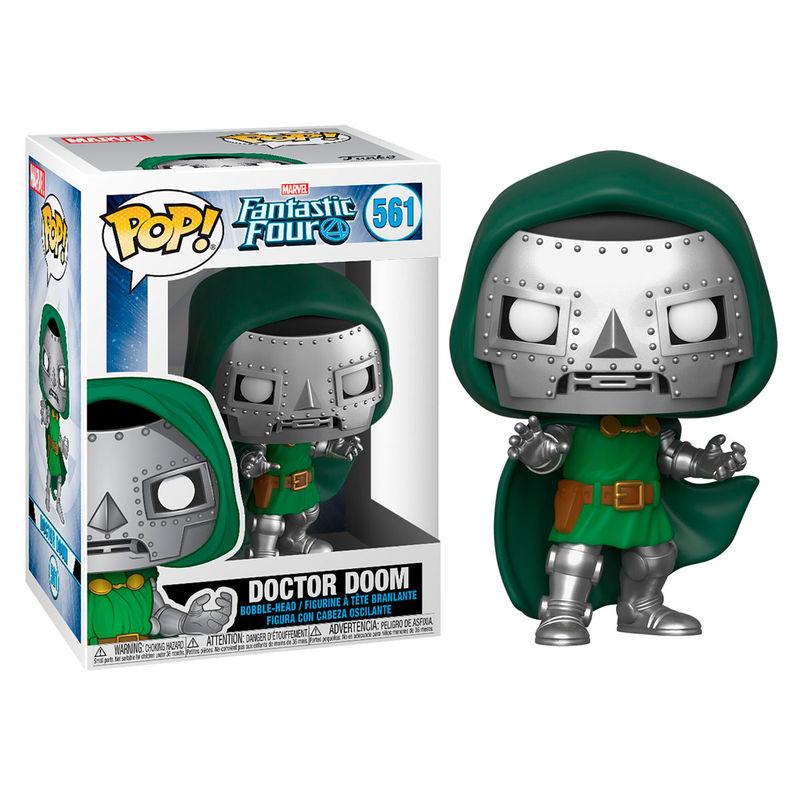 Figura POP Marvel Los 4 Fantasticos Doctor Doom - Imagen 1