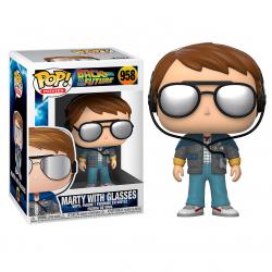 Figura POP Back To The Future Marty with Glasses - Imagen 1