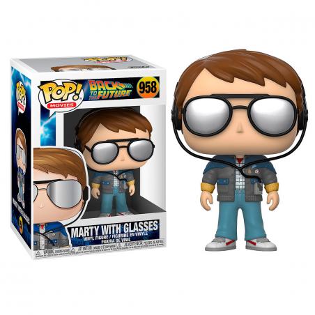 Figura POP Back To The Future Marty with Glasses - Imagen 1