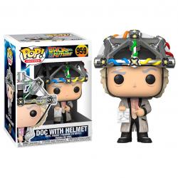 Figura POP Back To The Future Doc with Helmet - Imagen 1
