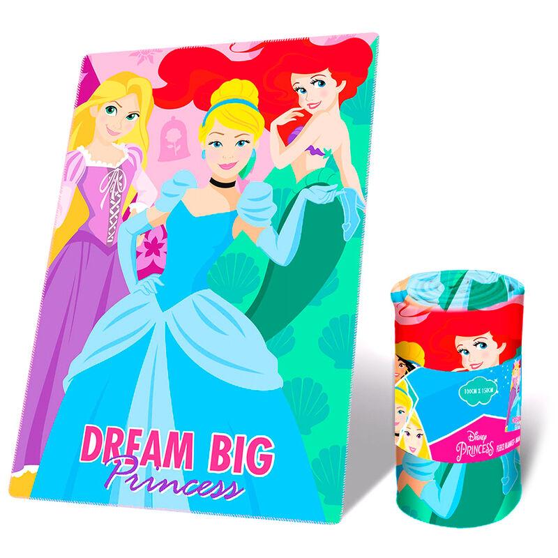 Manta polar Princesas Disney - Imagen 1