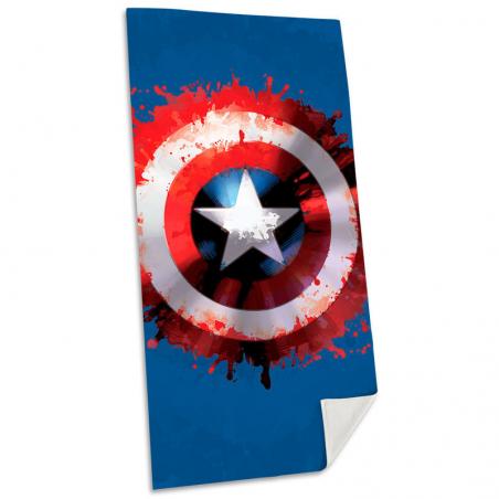 Toalla Capitan America Marvel algodon - Imagen 1
