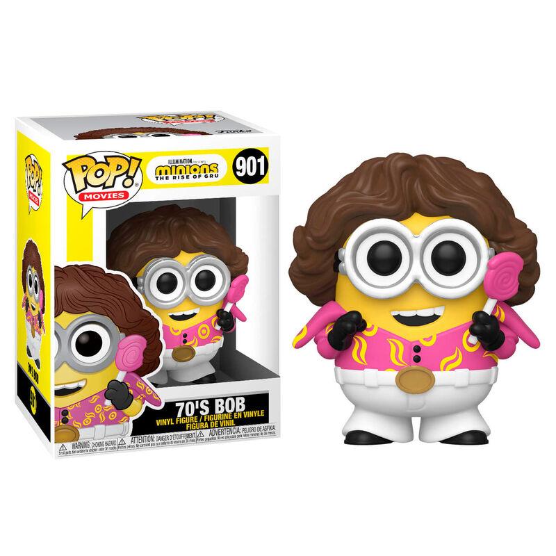 Figura POP Minions 2 70's Bob - Imagen 1