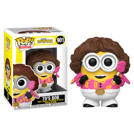 Figura POP Minions 2 70's Bob - Imagen 1