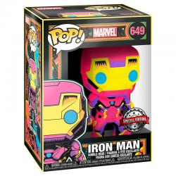 Figura POP Marvel Black Light Iron Man - Imagen 3