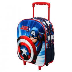 Trolley Capitan America Marvel 38cm - Imagen 3