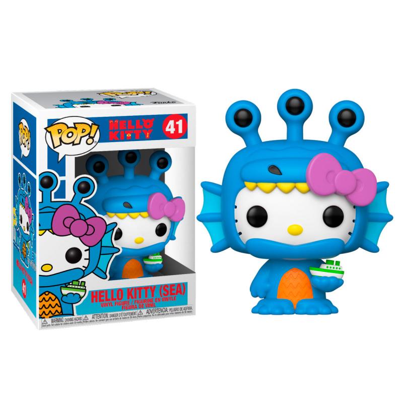 Figura POP Sanrio Hello Kitty Kaiju Sea Kaiju - Imagen 1