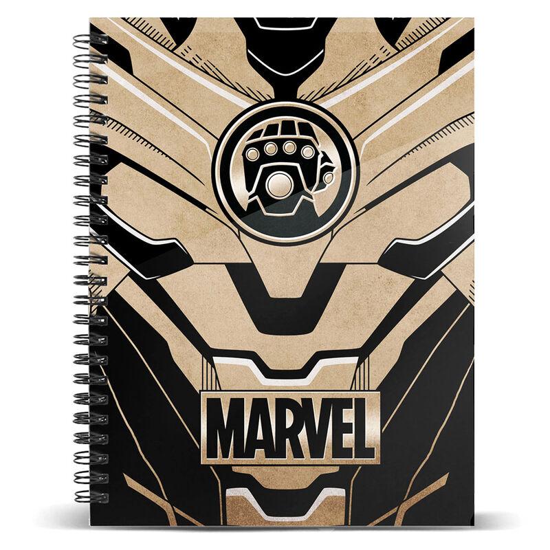 Cuaderno A5 Thanos Glove Marvel - Imagen 1