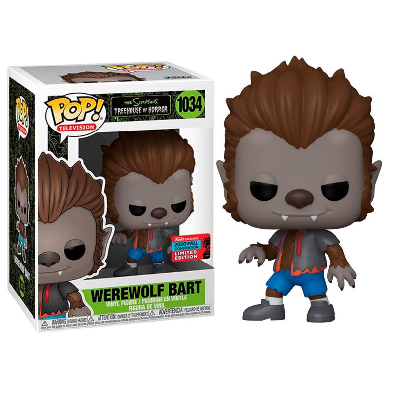 Figura POP The Simpsons Werewolf Bart Exclusive - Imagen 1
