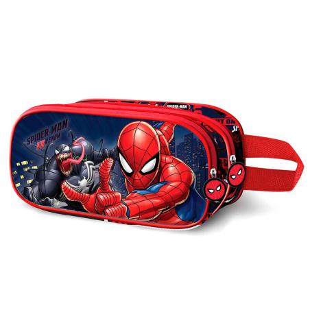 Portatodo 3D Spiderman Marvel doble - Imagen 1