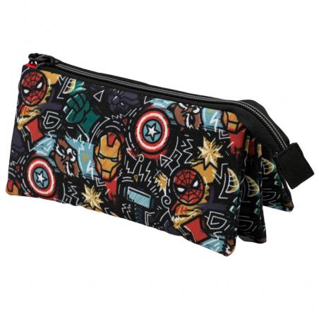 Portatodo Trend Marvel triple - Imagen 1