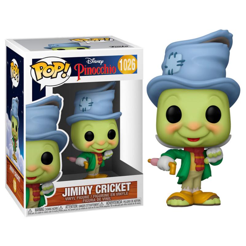 Figura POP Disney Pinocho Street Jiminy Cricket - Imagen 1