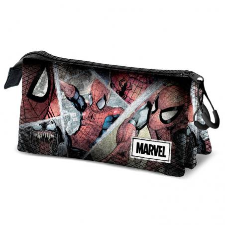 Portatodo Comic Spiderman Marvel triple - Imagen 1