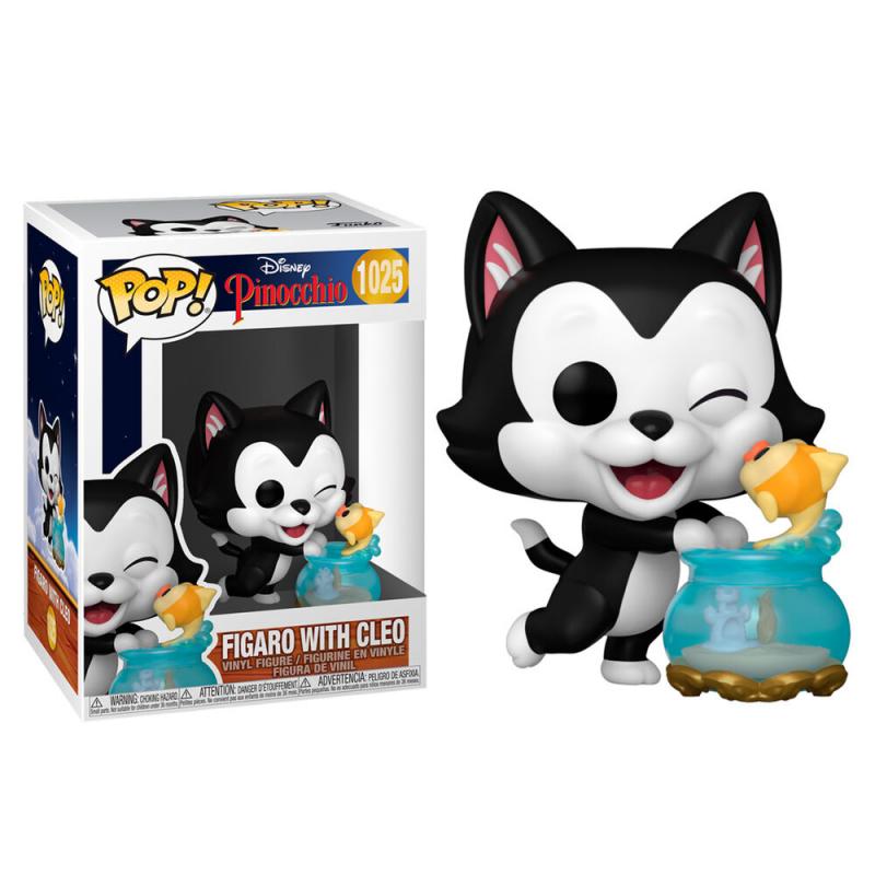 Figura POP Disney Pinocho Figaro Kissing Cleo - Imagen 1