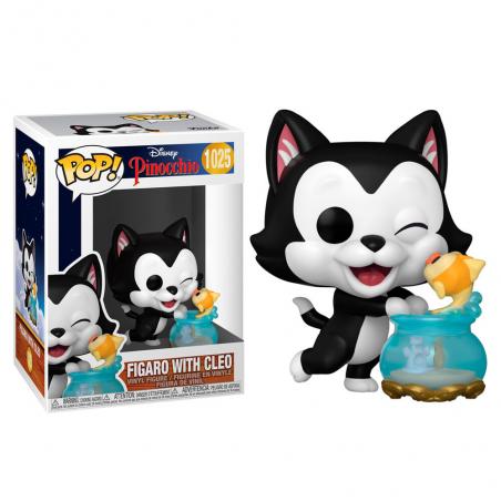 Figura POP Disney Pinocho Figaro Kissing Cleo - Imagen 1