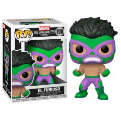 Figura POP Marvel Luchadores Hulk El Furioso - Imagen 1