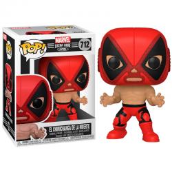 Figura POP Marvel Luchadores Deadpool La Chimiganga de la Muerte - Imagen 1