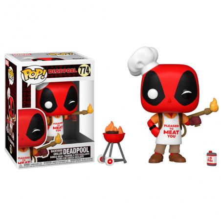 Figura POP Marvel Deadpool 30th Backyard Griller Deadpool - Imagen 1