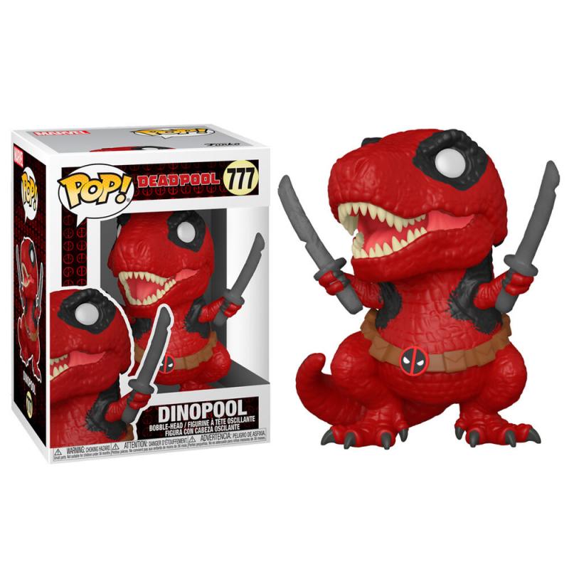 Figura POP Marvel Deadpool 30th Dinopool - Imagen 1