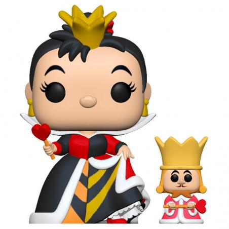 Figura POP Disney Alicia en el Pais de las Maravillas Queen with King - Imagen 1