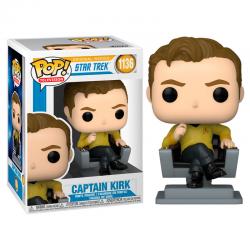 Figura POP Star Trek Captain Kirk in Chair - Imagen 1