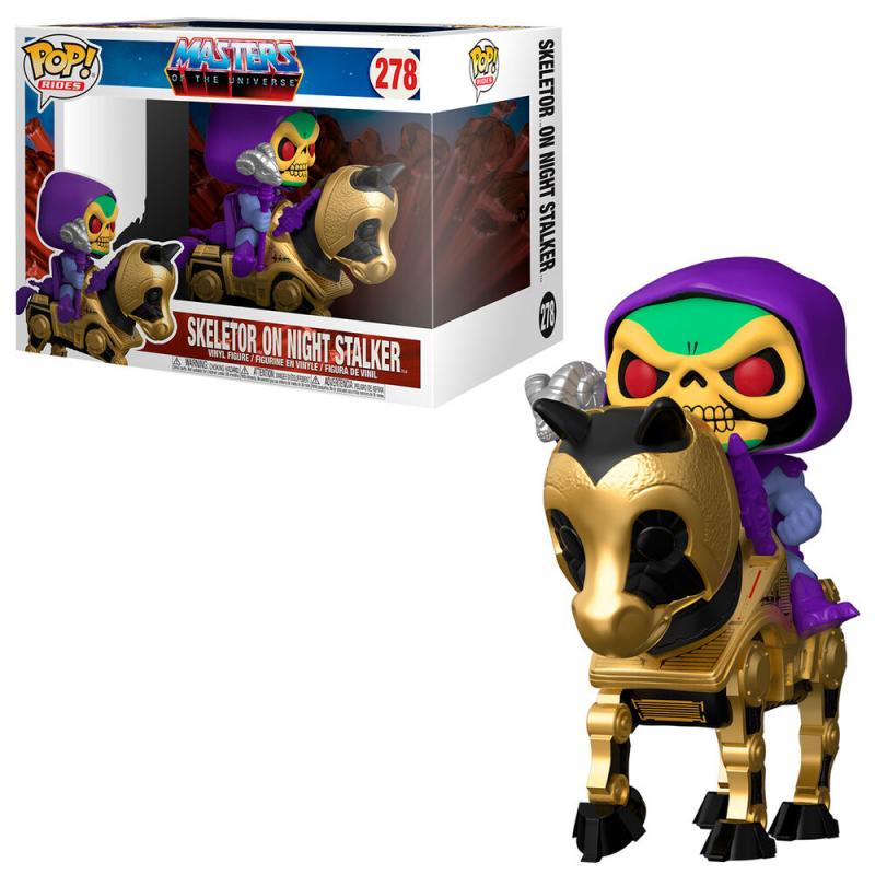Figura POP Masters Of The Universe Skeletor with Night Stalker - Imagen 1