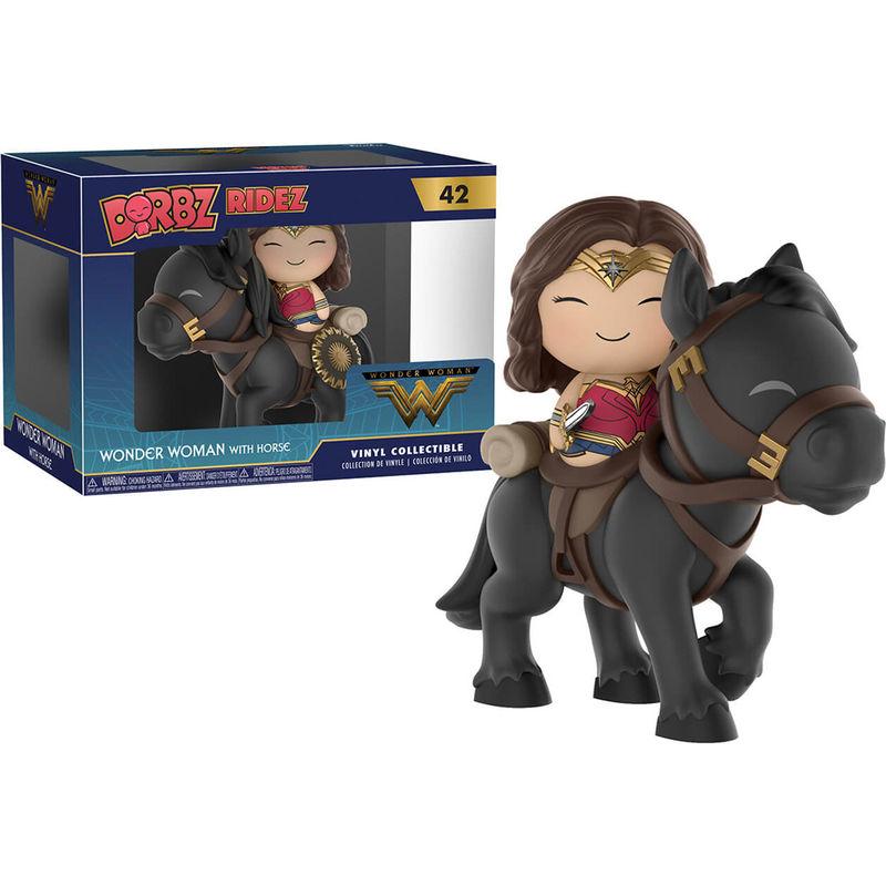 Figura Dorbz Ridez DC Wonder Woman on horse - Imagen 1