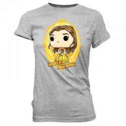 Camiseta Belle In Crest Princess Disney - Imagen 1