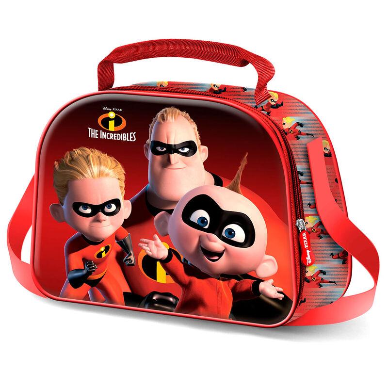 Bolsa portameriendas 3D Los Increibles Disney - Imagen 1