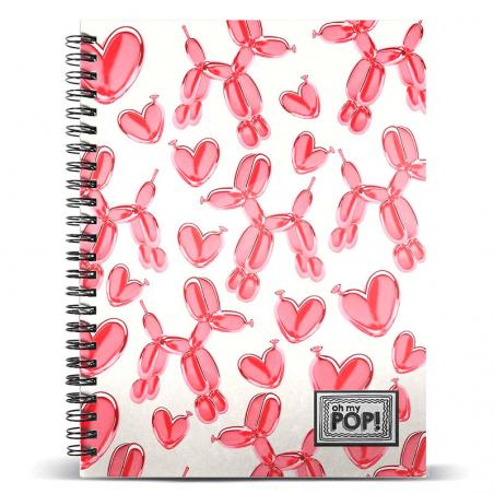 Cuaderno A4 Oh My Pop Globoniche - Imagen 1