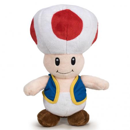 Peluche Toad Mario Bros soft 30cm - Imagen 1