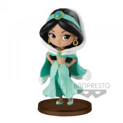 Figura Jasmine Winter Aladdin Disney Q Posket 7cm - Imagen 1