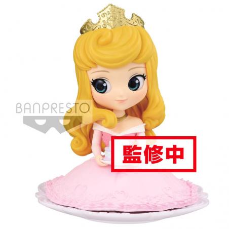 Figura Aurora La Bella Durmiente Disney Q Posket Sugirly B 9cm - Imagen 1