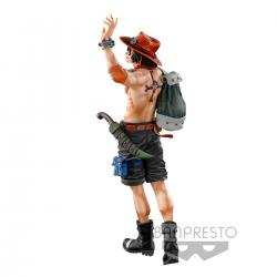 Figura Super Master Stars Piece The Portgas D. Ace The Brush One Piece Banpresto World Figure Colosseum 3 30cm - Imagen 1