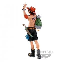 Figura Super Master Stars Piece The Portgas D. Ace The Original One Piece Banpresto World Figure Colosseum 3 30cm - Imagen 1