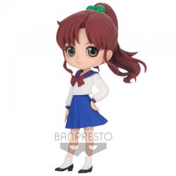 Figura Makoto Kino Pretty Guardian Sailor Moon Eternal The Moovie Q Posket 14cm - Imagen 1