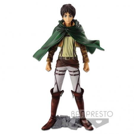 Figura The Eren yeager Master Stars Piece Attack On Titan 26cm - Imagen 1