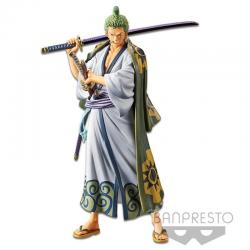 Figura Zoro Wanokuni vol.2 The Grandline Men One Piece DXF 17cm - Imagen 1