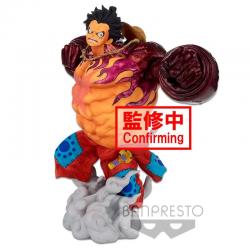 Figura The Monkey D. Luffy Gear4 The Brush Banpresto World Figure Colosseum 3 Super Masters Stars Piece One Piece 22cm - Imagen 