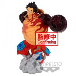 Figura The Monkey D. Luffy Gear4 The Original Banpresto World Figure Colosseum 3 Super Masters Stars Piece One Piece 22cm - Imag