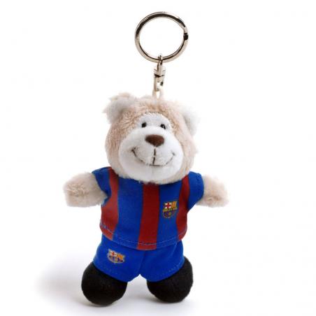 Peluche llavero Oso FC Barcelona Nici 10cm - Imagen 1