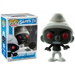 Figura POP The Smurfs Black Smurf Exclusive - Imagen 1