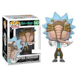 Figura POP Rick & Morty Alien Facehugger Rick Exclusive - Imagen 1