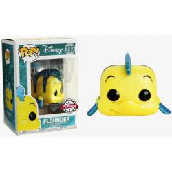 Figura POP Disney The Little Mermaid Flounder Glitter Exclusive - Imagen 1