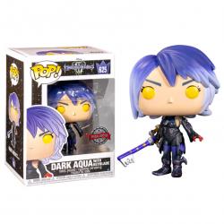 Figura POP Disney Kingdom Hearts 3 Dark Aqua with Keyblade Exclusive - Imagen 1